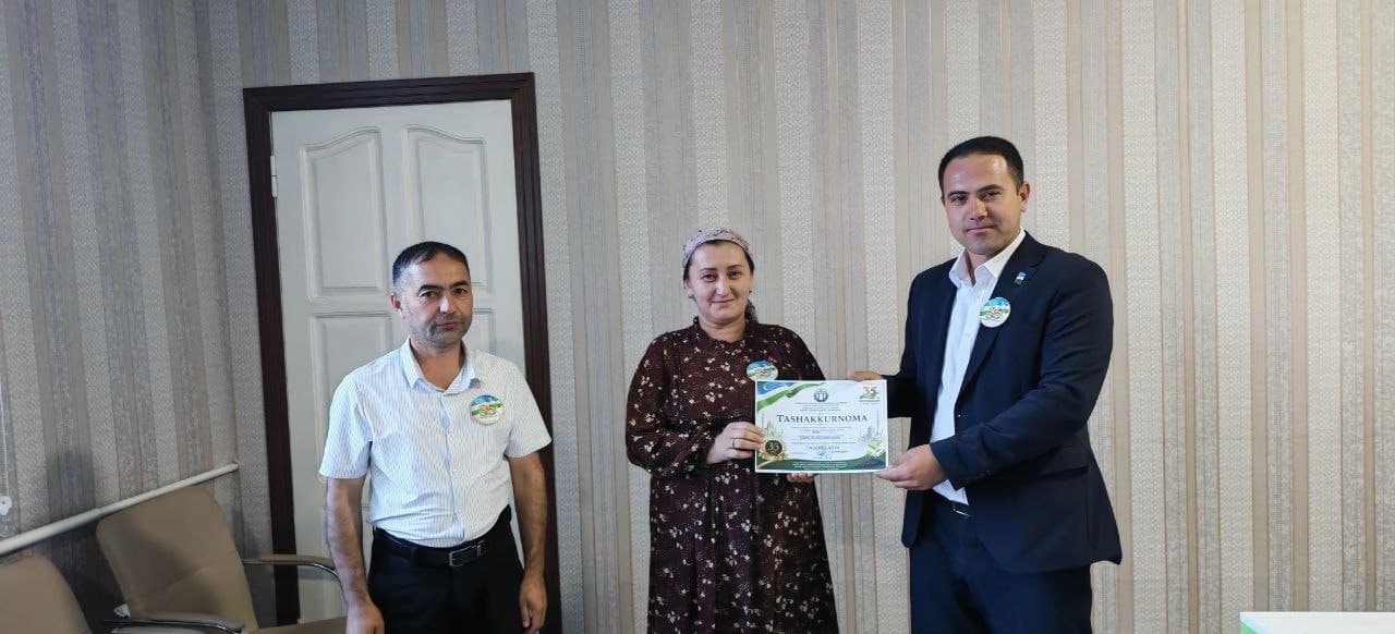 🇺🇿 ИСТИҚЛОЛ БАЙРАМИ АРАФАСИДА ФИДОЙИ ХОДИМЛАР ЭЪТИРОФ ЭТИЛДИ