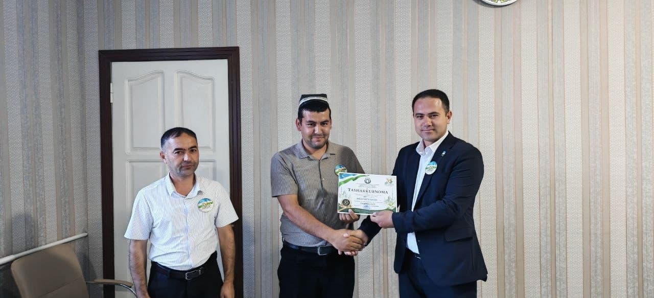 🇺🇿 ИСТИҚЛОЛ БАЙРАМИ АРАФАСИДА ФИДОЙИ ХОДИМЛАР ЭЪТИРОФ ЭТИЛДИ