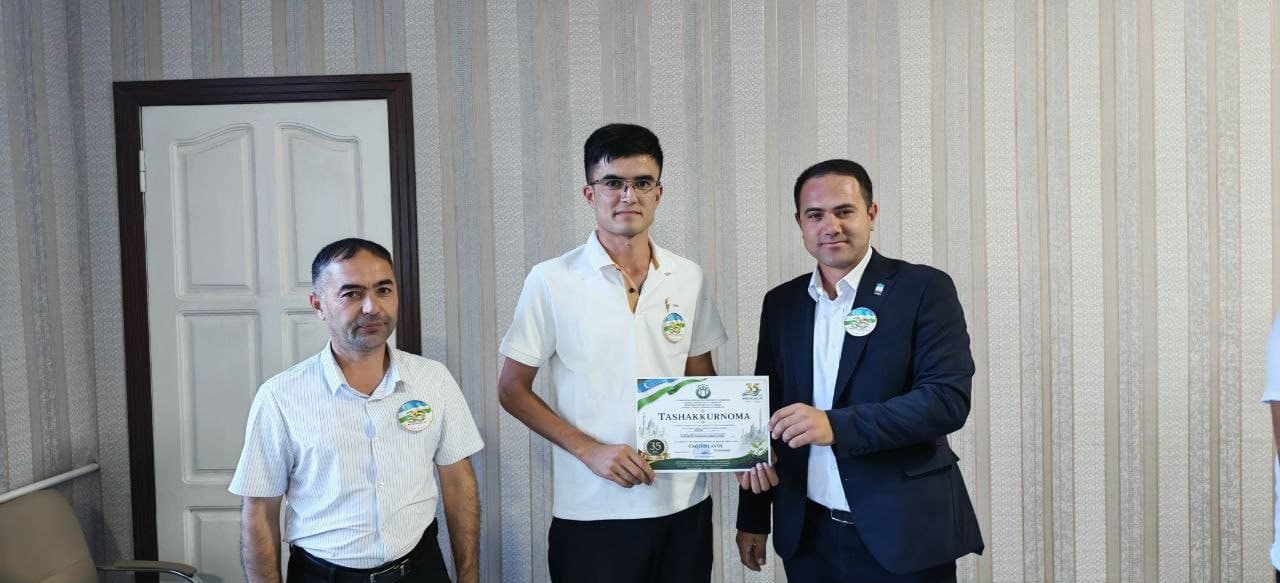 🇺🇿 ИСТИҚЛОЛ БАЙРАМИ АРАФАСИДА ФИДОЙИ ХОДИМЛАР ЭЪТИРОФ ЭТИЛДИ