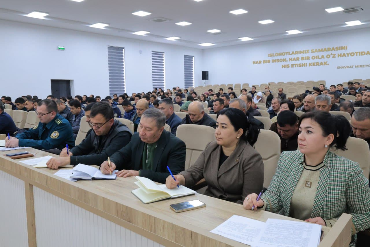 Kogon tumanida mahallalar xavfsizligi, jinoyatchilik va huquqbuzarliklar oldini olishga doir faoliyat muhokama qilindi