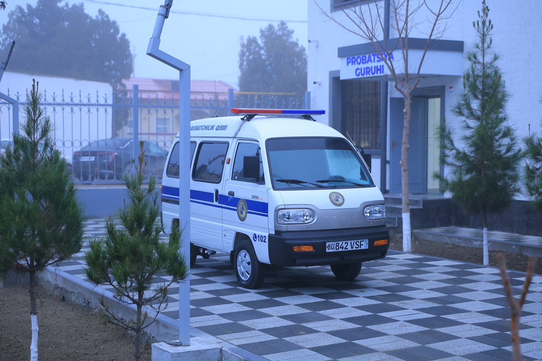 Kogon tuman ichki ishlar boʻlimi uchun yangi bino foydalanishga topshirildi