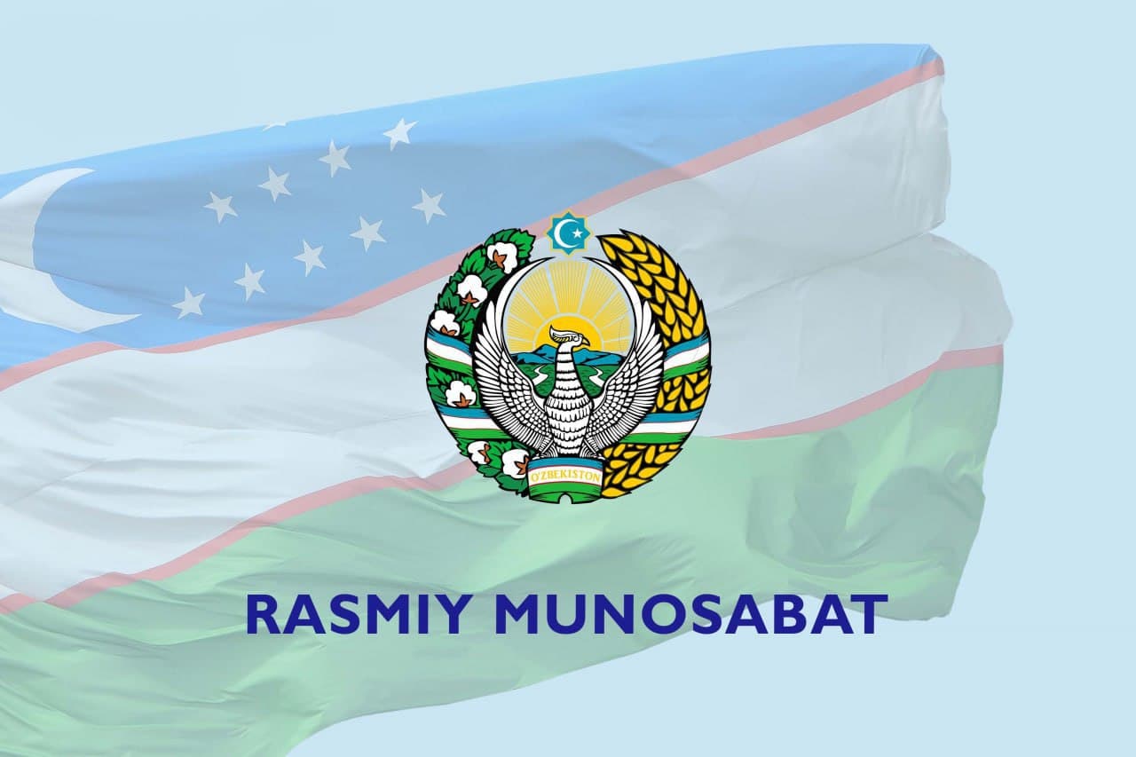 RASMIY MUNOSABAT