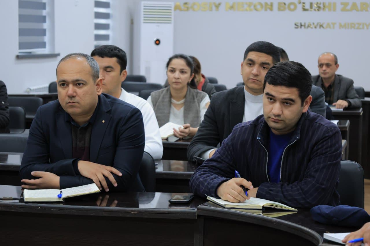 Kogon tumanida tashkiliy masalalar bo‘yicha yig‘ilish bo‘lib o‘tdi