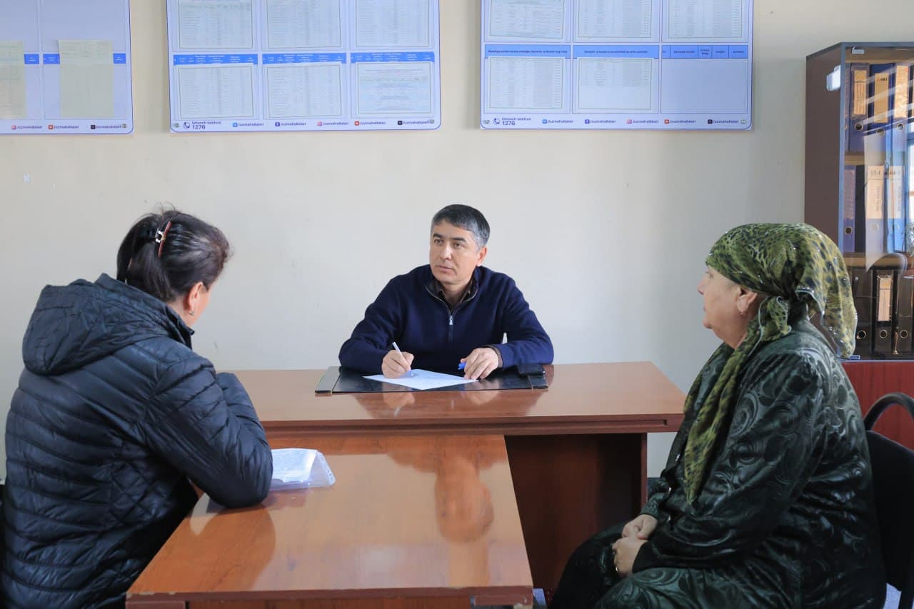 KOGON TUMAN HOKIMINING NAVBATDAGI QABULI BO‘LIB O‘TDI