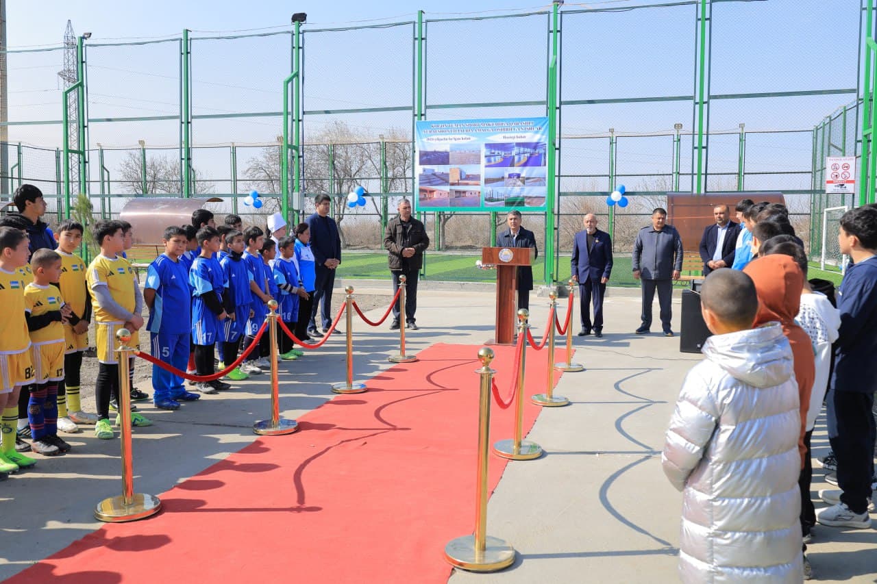 Xabaringiz bor, Davlatimiz rahbari tomonidan mamlakatimizda yoshlarni jismoniy chiniqtirish, ularning sport sohasida qobiliyatini namoyon qilishlari uchun zarur sharoitlar yaratish yangicha tizimda amalga oshirilmoqda. Ayni sohadagi ishlarni jadal rivojla