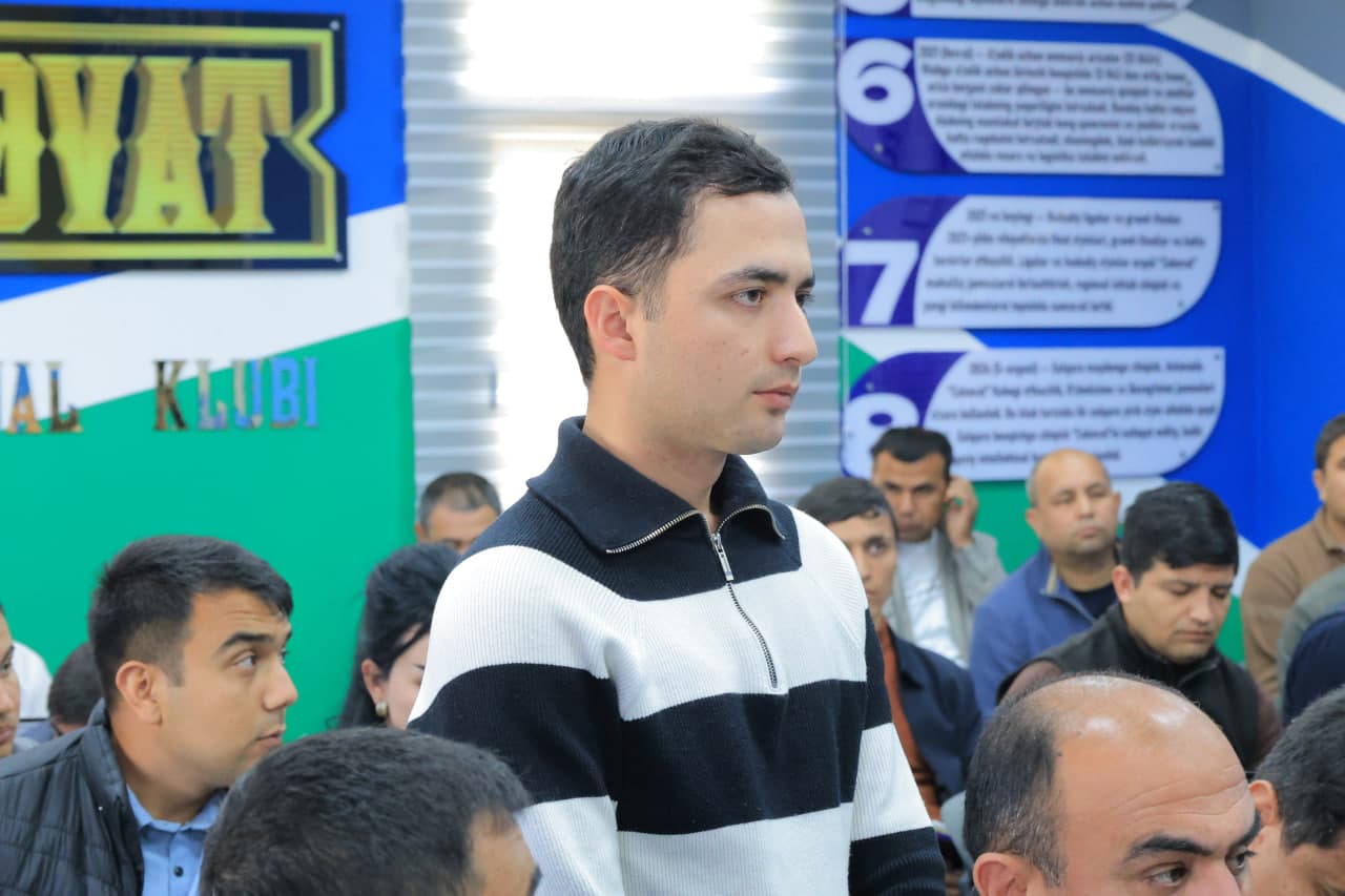 "PAYSHANBA - YOSHLAR KUNI" DOIRASIDA "RAHBAR VA YOSHLAR" UCHRASHUVI BO'LIB O'TDI