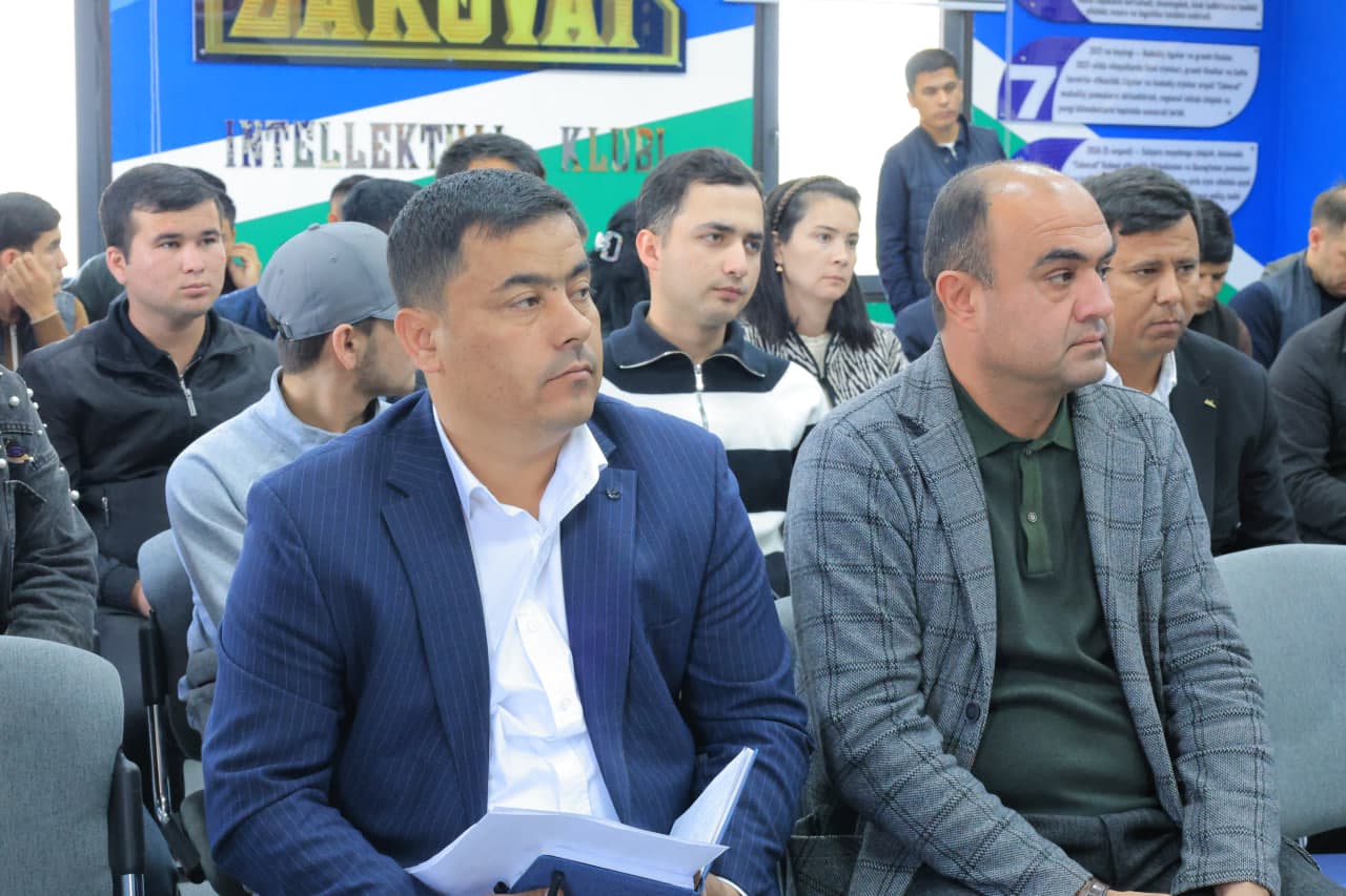 "PAYSHANBA - YOSHLAR KUNI" DOIRASIDA "RAHBAR VA YOSHLAR" UCHRASHUVI BO'LIB O'TDI