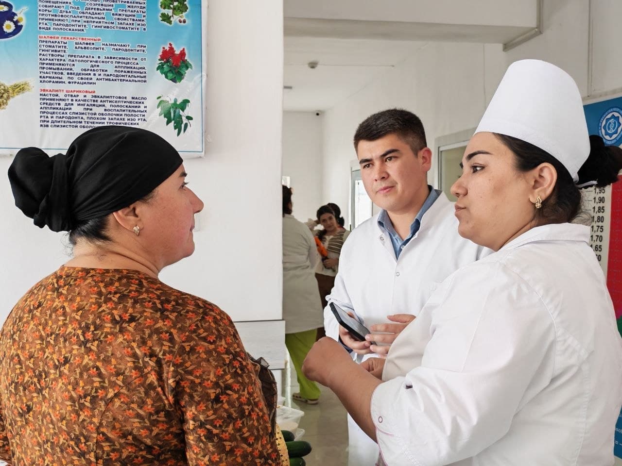 "Janafar" oilaviy shifokorlik punktida tibbiy ko'rik tashkil etildi