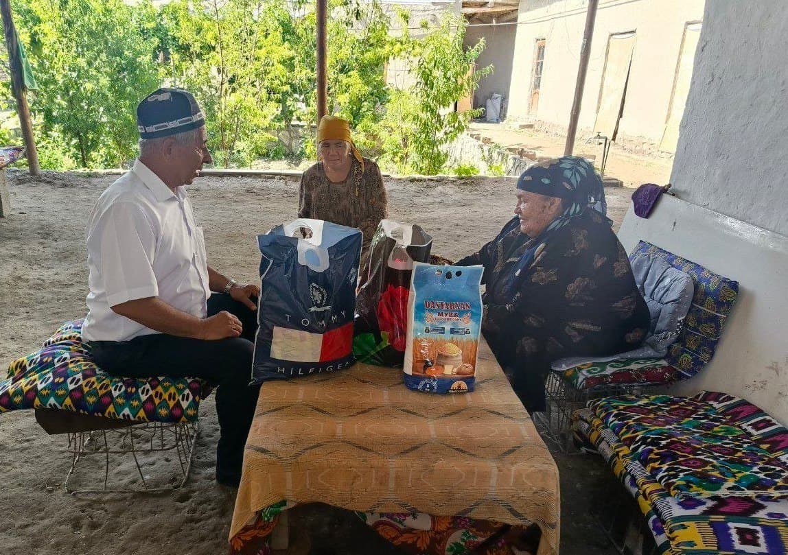 O'BA-CHO'LI MAHALLASIDA HAYRIYA TADBIRLARI DAVOM ETMOQDA!