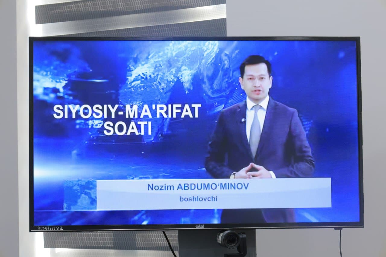 NAVBATDAGI “SIYOSIY-MA'RIFAT” SOATI BO‘LIB O‘TDI