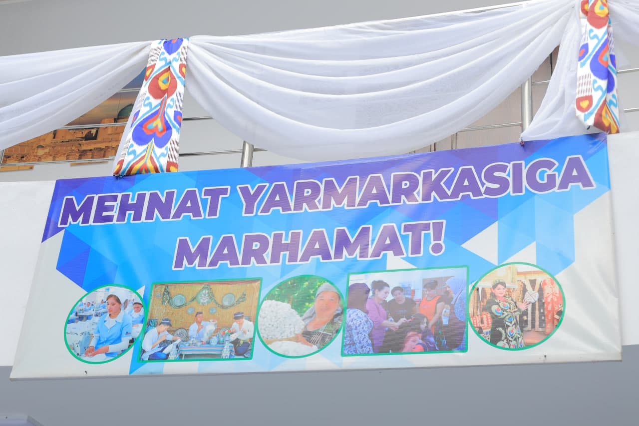 MEHNAT YARMARKASI KOGONLIK YOSHLAR VA ISHSIZ AHOLI UCHUN AHAMIYATLI BO'LDI!