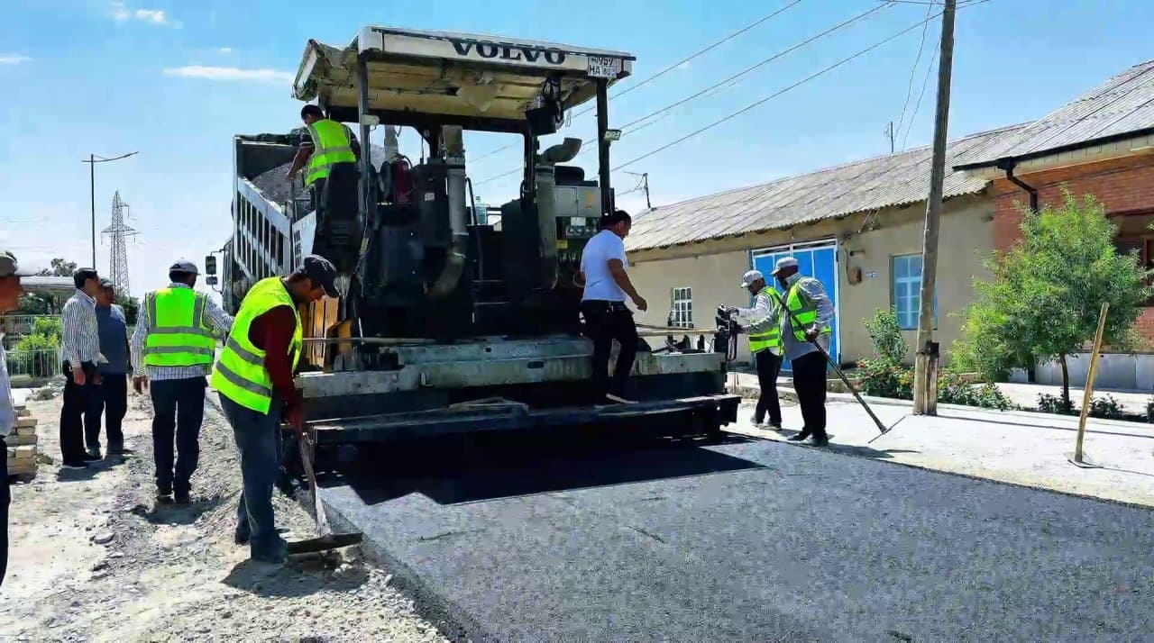 Nurafshon MFY: chuqurko‘lliklarning yo‘l muammosi bartaraf etildi
