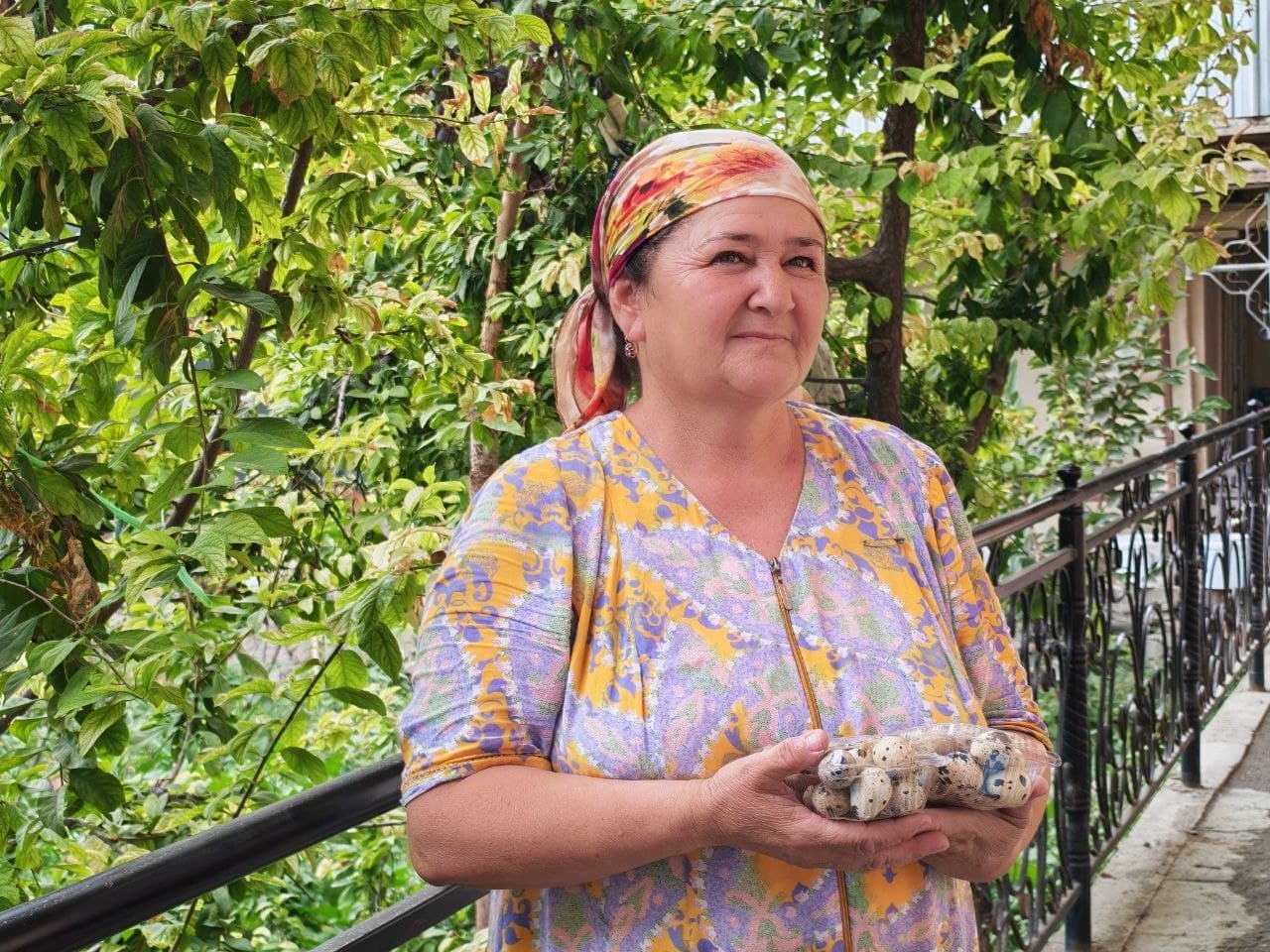 O'ba-Cho'li MFY| Gulnoza Bozorova uy xoʻjaligida bedana soni 3 ming boshga yetkazildi