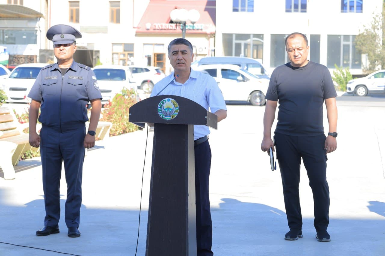 Kogon tumanida "Xavfsiz va sog'lom yurt" profilaktik tadbiri doirasida yo'riqnoma o'tkazildi