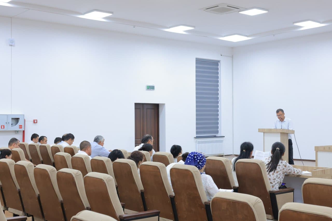 Xalq deputatlari Kogon tuman Kengashining navbatdagi yettinchi chaqiriq 25-sessiyasi bo'lib o'tdi