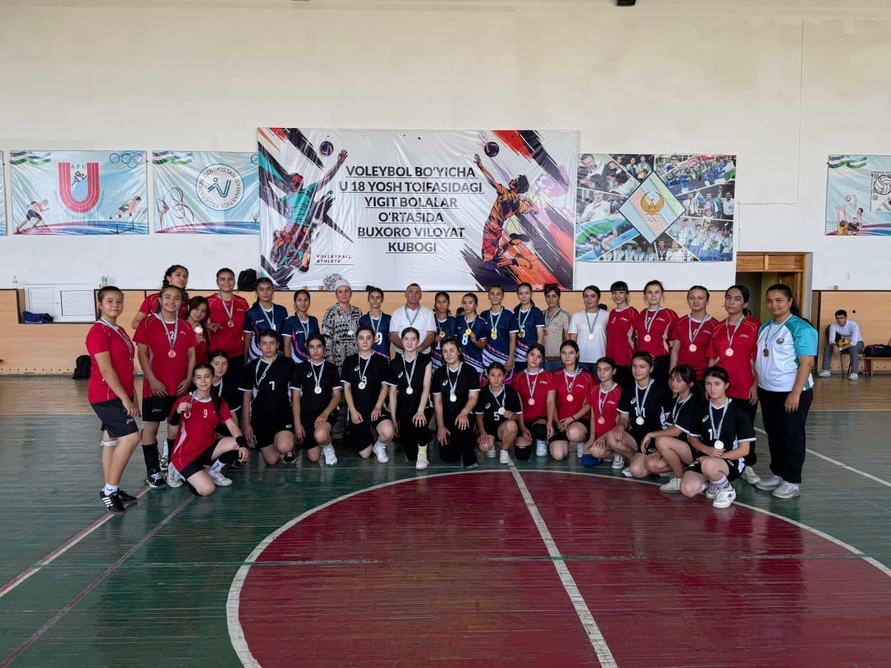 Kogonlik voleybolchi qizlar U-18 qizlar oʻrtasidagi viloyat kubogi musobaqasi gʻolibi bo'ldi!