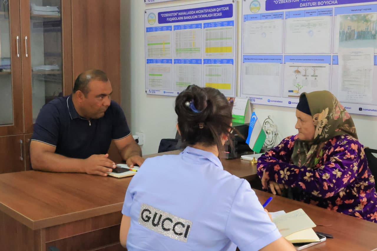 KOGON TUMAN HOKIMLIGI RAHBARIYATINING NAVBATDAGI SHAXSIY QABULI O‘TKAZILDI