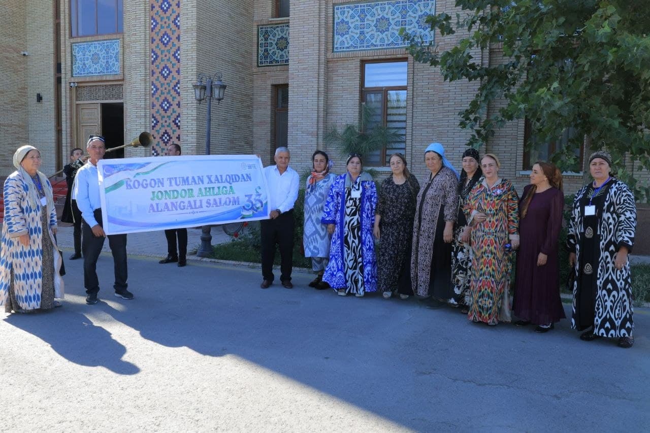 Jondorlik nuroniylar va yoshlar Kogon tumaniga tashrif buyurishdi