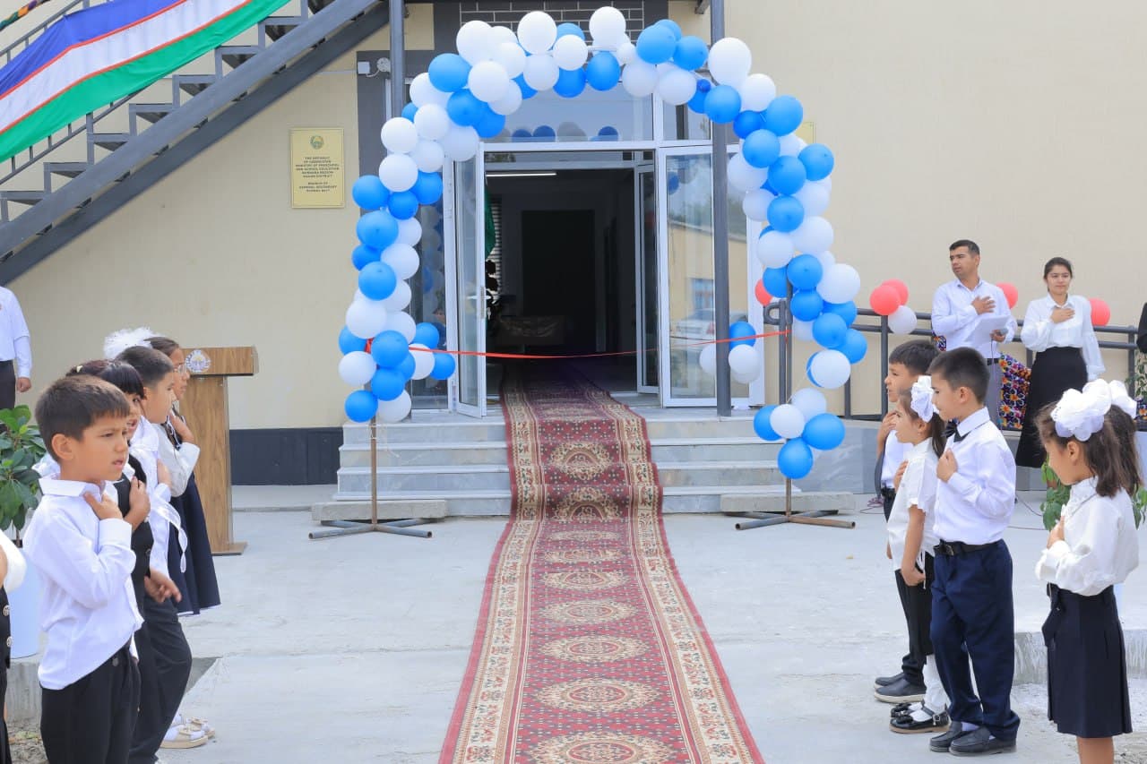 17-umumta'lim maktabi filliali binosi yangidan qurib, foydalanishga topshirildi!