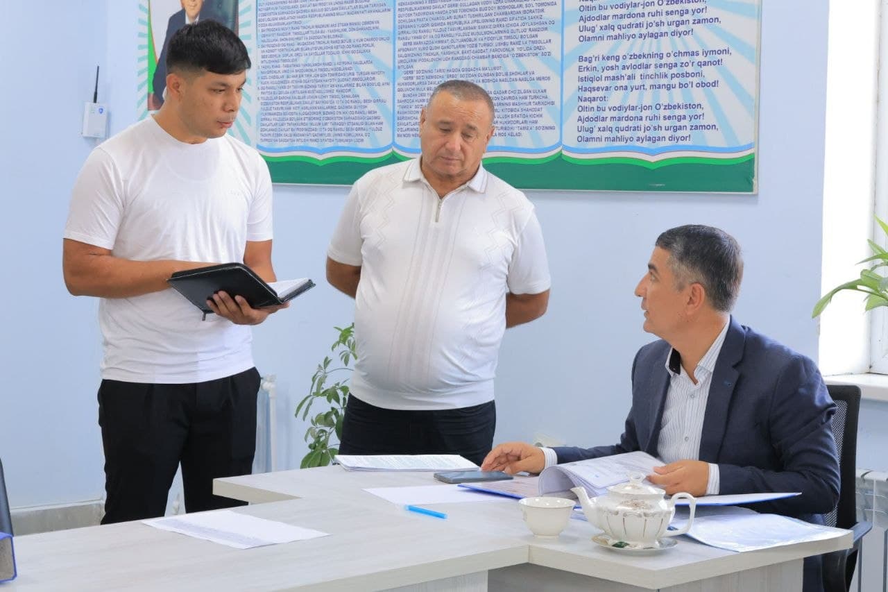 "SARAYON" MAHALLASIDA AHOLI BANDLIGINI TA'MINLASH VA KAMBAG'ALLIKNI QISQARTIRISH MASALALARI MUHOKAMA QILINDI