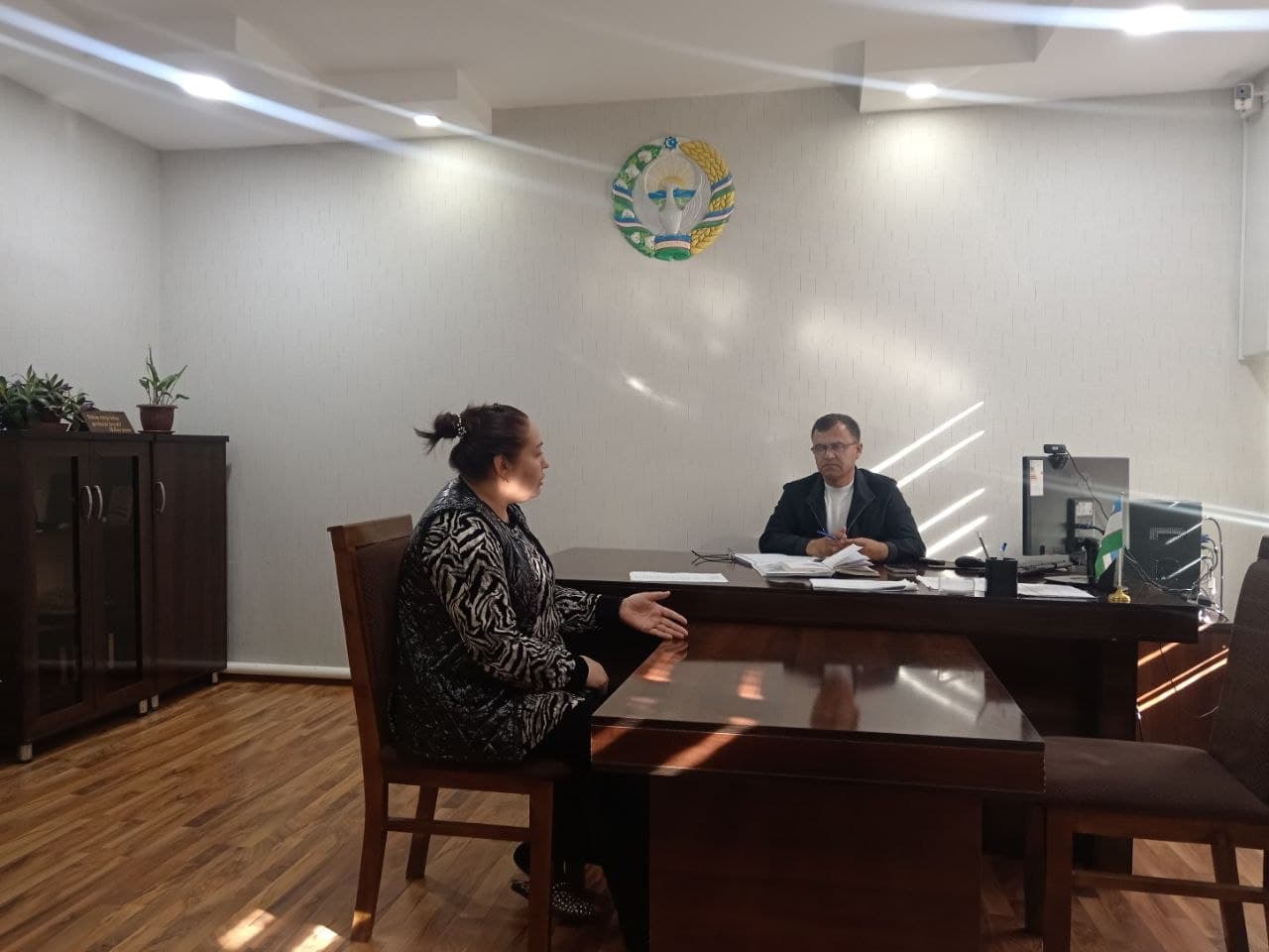 KOGON TUMAN HOKIMLIGI RAHBARIYATINING NAVBATDAGI SHAXSIY QABULI O‘TKAZILDI
