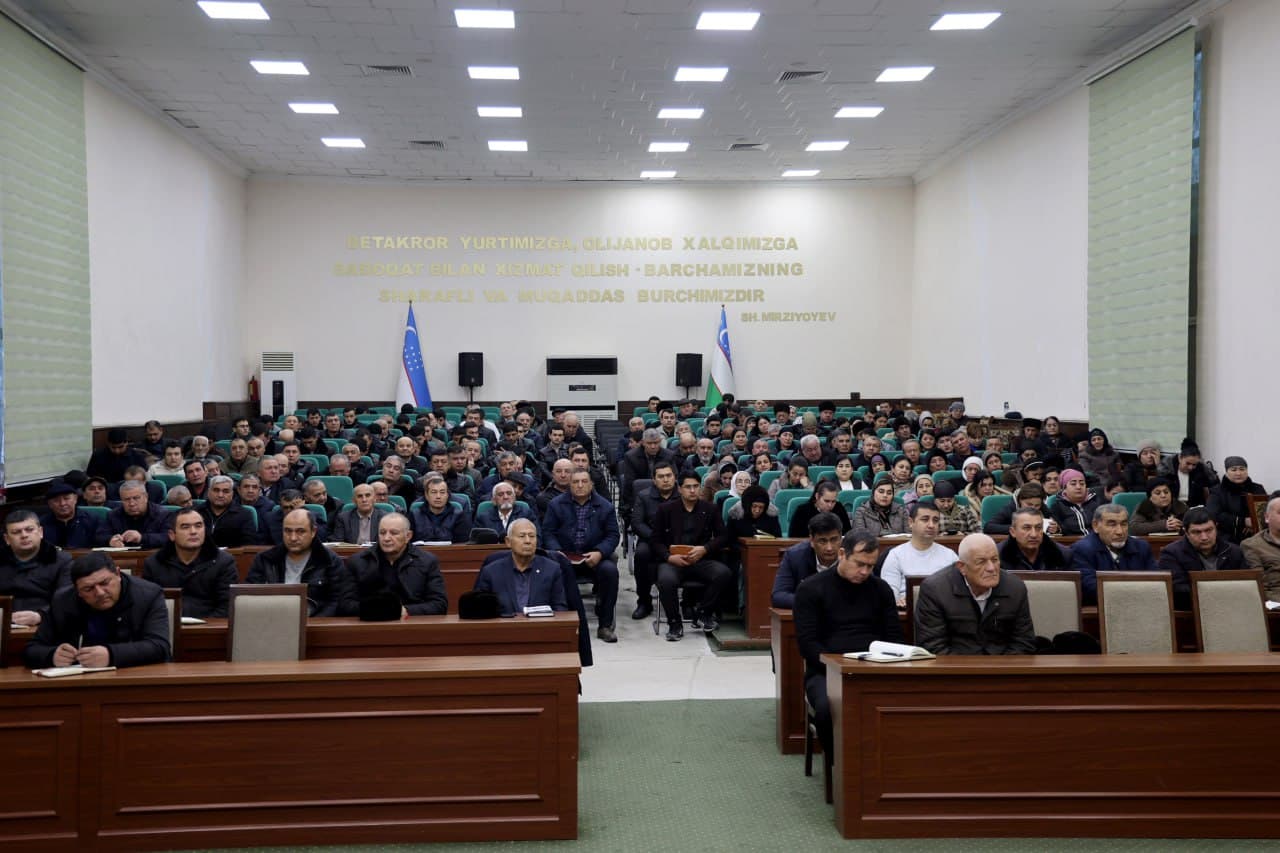 Ғиждувонда “Ўзбекистон – 2030” стратегияси бўйича ўқув-семинар бўлиб ўтди.