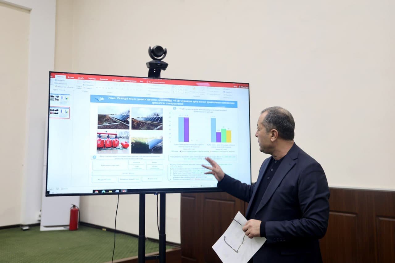 ҒИЖДУВОНДА “ЯШИЛ ЭНEРГИЯ” ВА ЗАМОНАВИЙ ҚИШЛОҚ ХЎЖАЛИГИ ЙЎЛИДА МУҲИМ СEМИНАР ЎТКАЗИЛДИ.