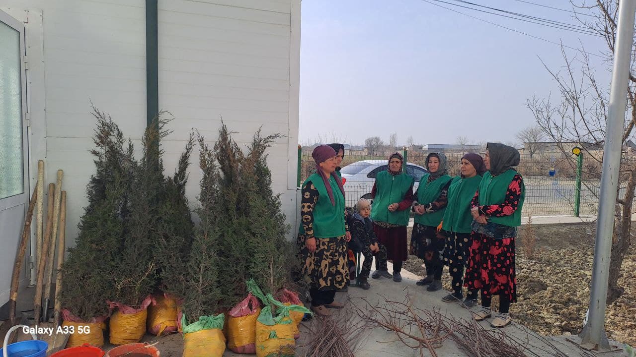 Яшил келажак сари бир қадам!