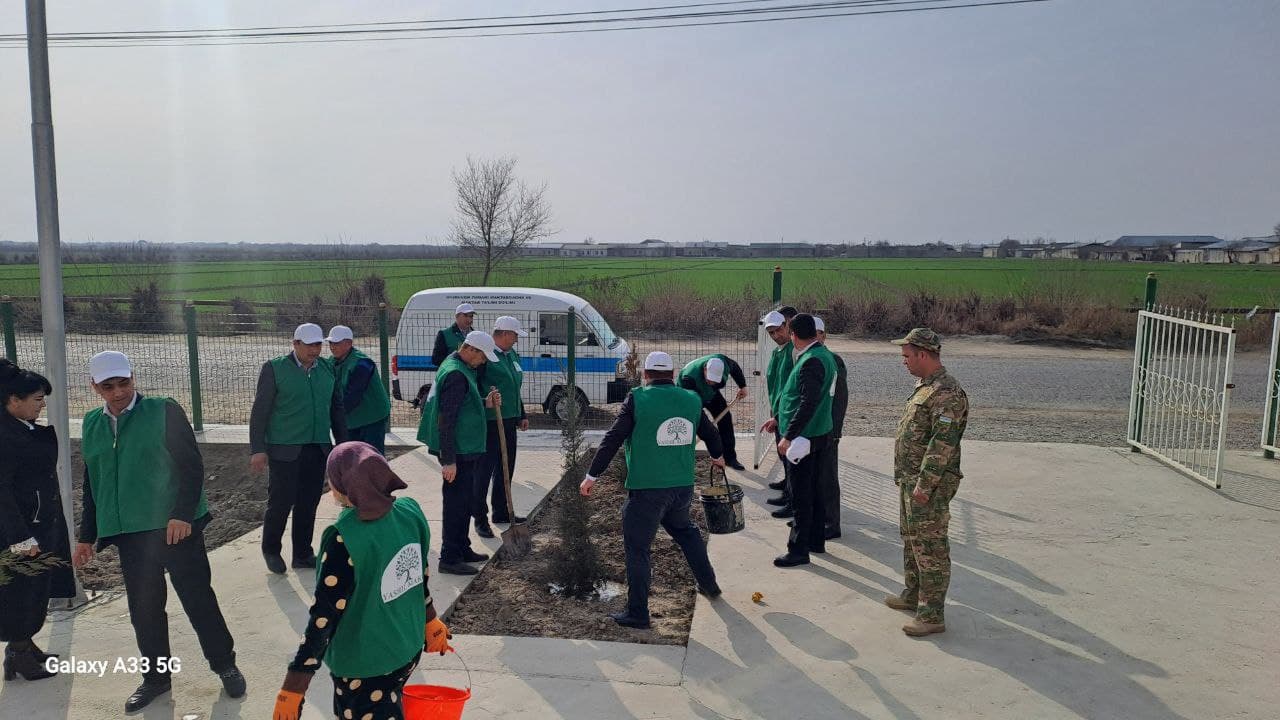 Яшил келажак сари бир қадам!