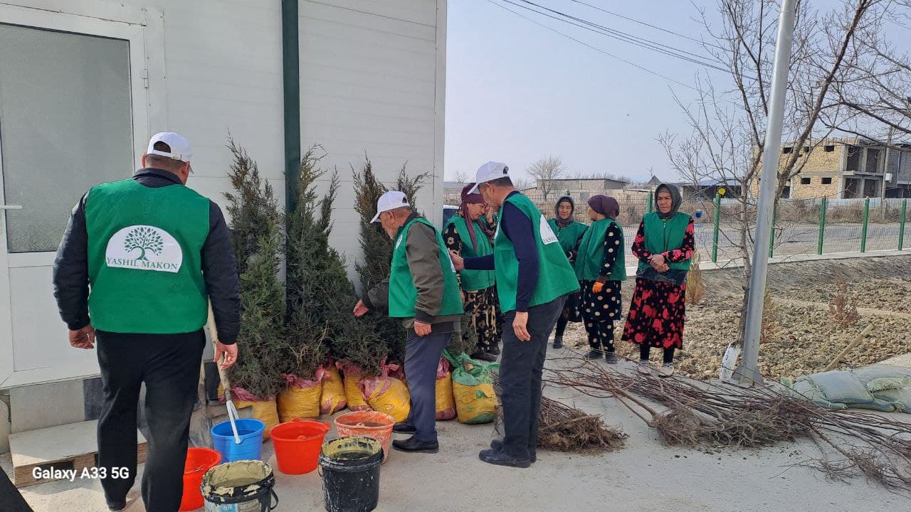 Яшил келажак сари бир қадам!