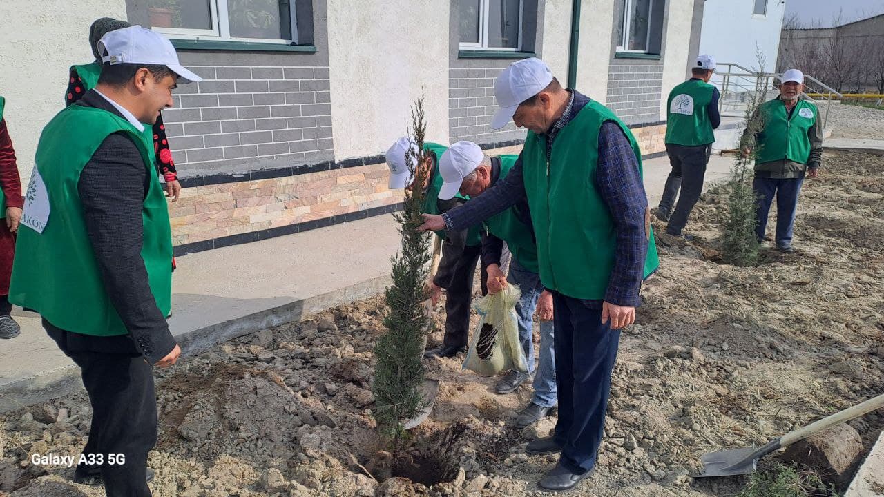 Яшил келажак сари бир қадам!