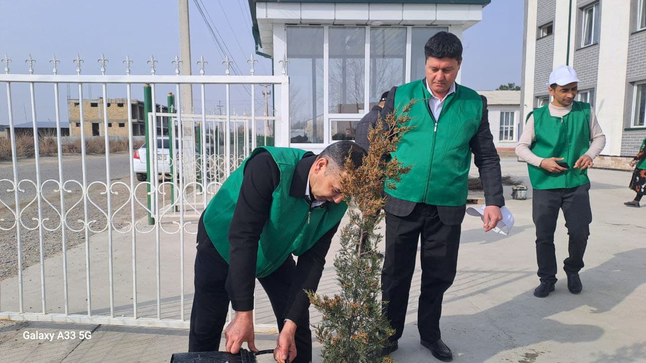 Яшил келажак сари бир қадам!