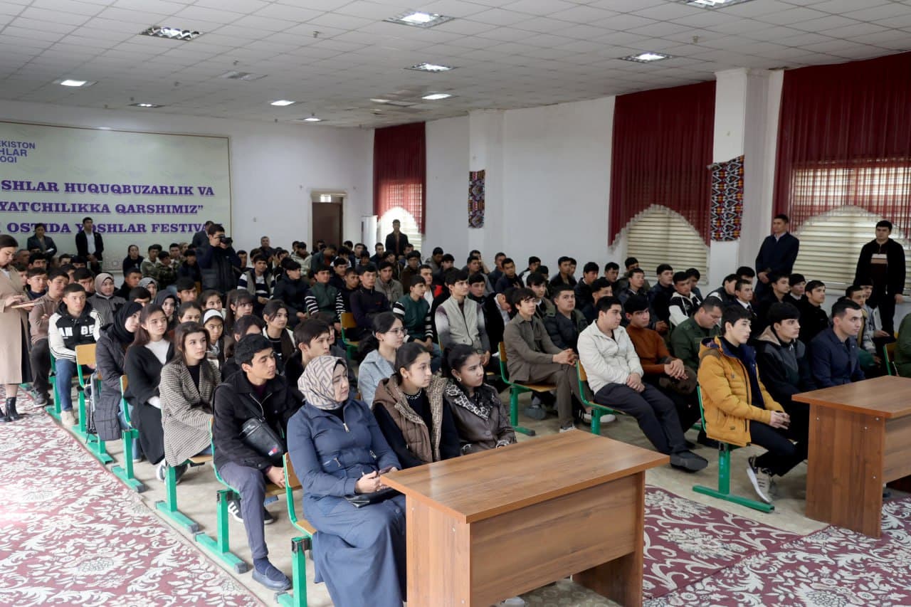 Yoshlarga yaratilayotgan imkoniyatlar — Yangi O‘zbekiston taraqqiyotining mustahkam poydevori!