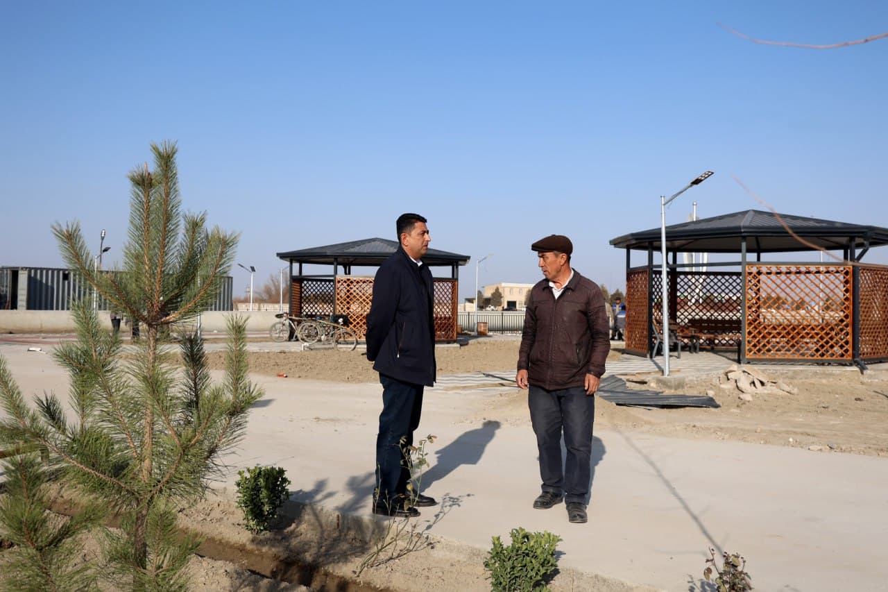 G‘IJDUVONDA YASHILLIK VA OBODLIK ISHLARI — ANIQ NATIJALAR, KATTA MAQSADLAR.