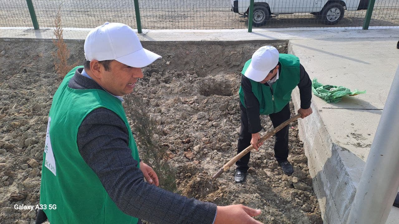 Яшил келажак сари бир қадам!