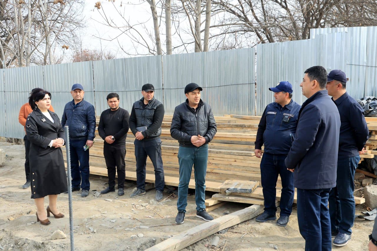 Туманимизда қурилиш ва ободонлаштириш ишлари — қатъий назорат остида.