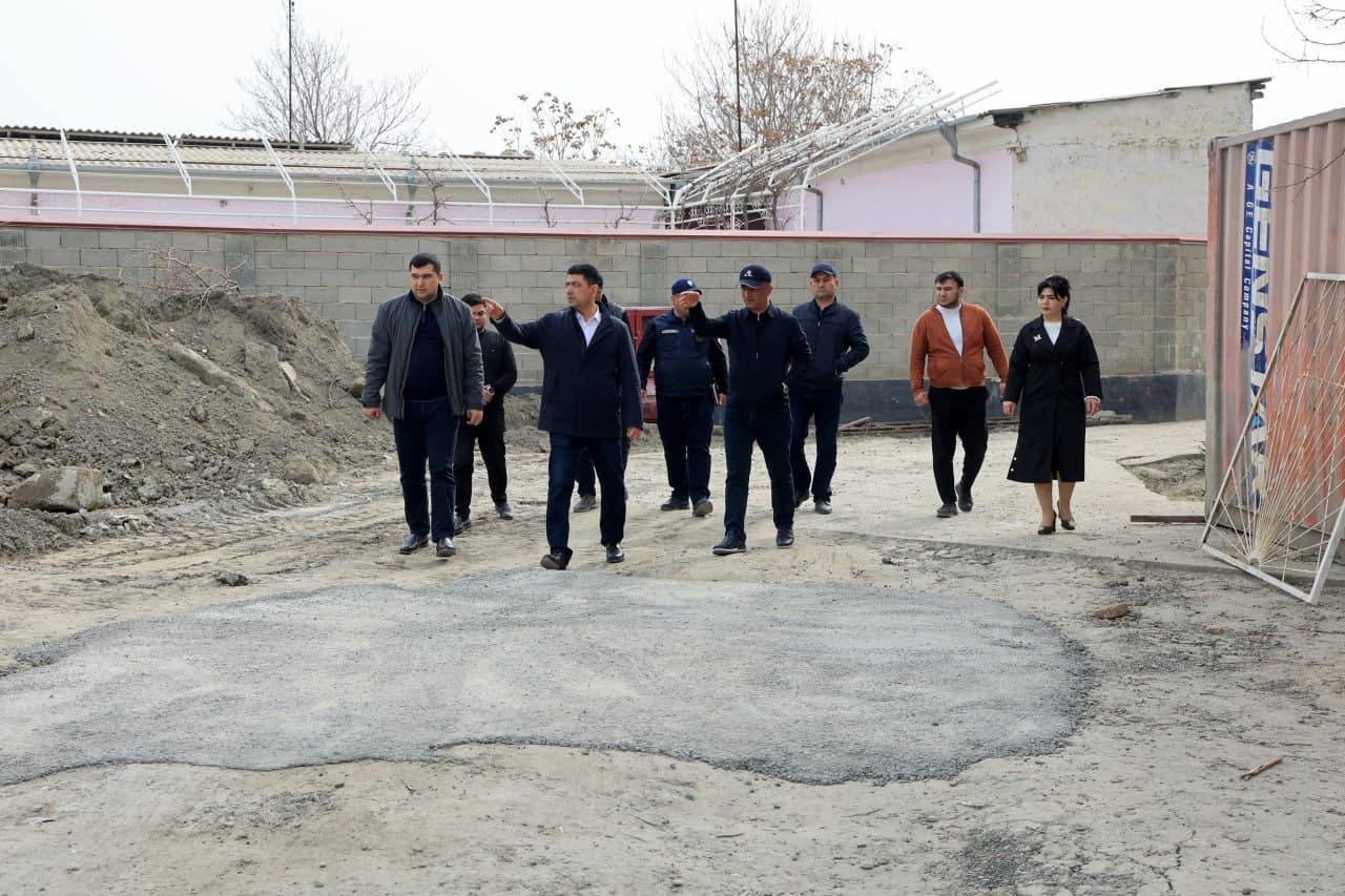 Туманимизда қурилиш ва ободонлаштириш ишлари — қатъий назорат остида.