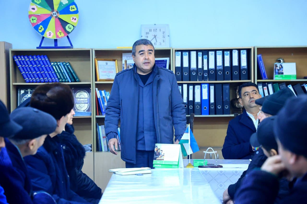 Hududlarda jinoyatchilikning oldini olish bo‘yicha ochiq muloqotlar o‘tkazilmoqda!