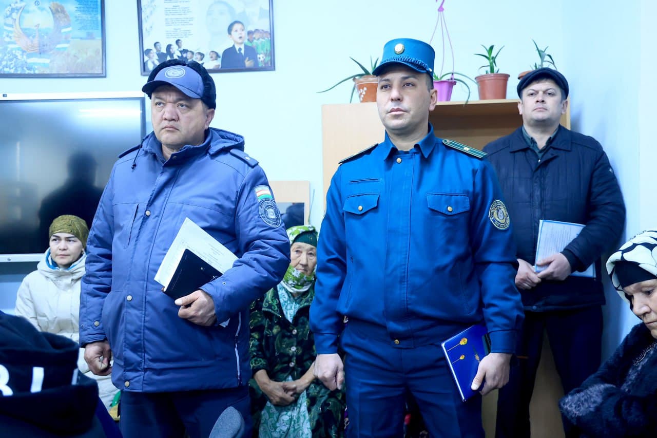 Hududlarda jinoyatchilikning oldini olish bo‘yicha ochiq muloqotlar o‘tkazilmoqda!