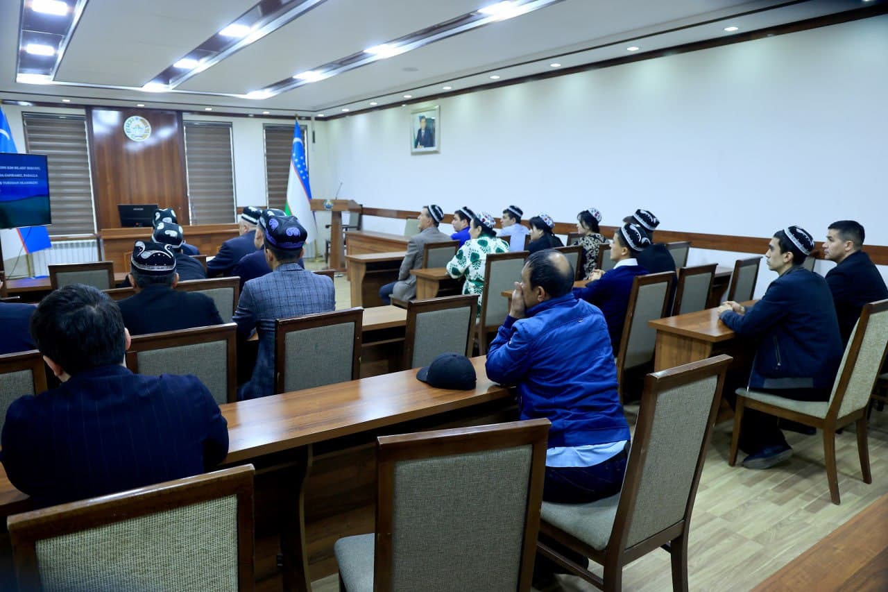 G‘ijduvon tumanida “Siyosiy-ma’rifat” soati o‘tkazildi.