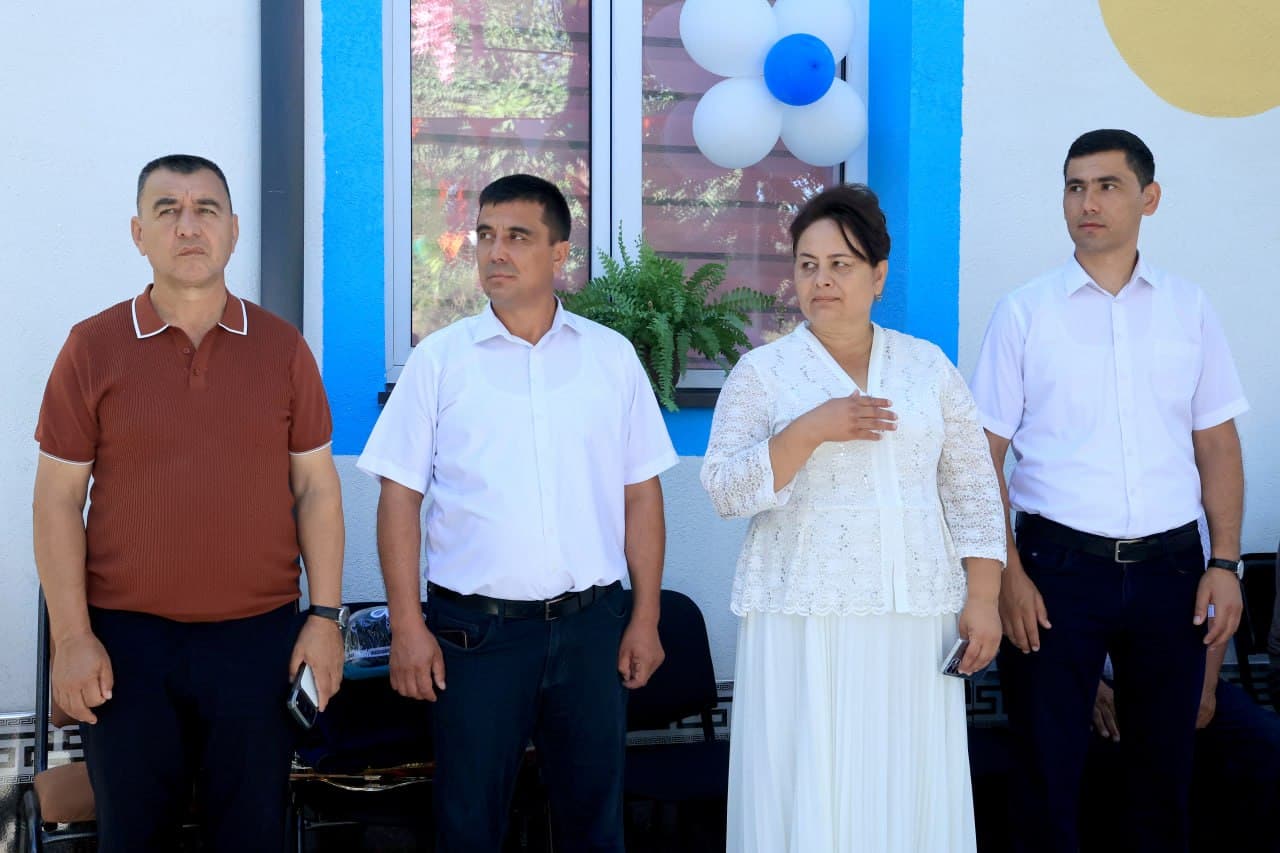 G‘IJDUVON TUMANINING HAVZAK MAHALLASIDA YANGI 120 O‘RINLI DAVLAT MAKTABGACHA TA’LIM TASHKILOTI FOYDALANISHGA TOPSHIRILDI.