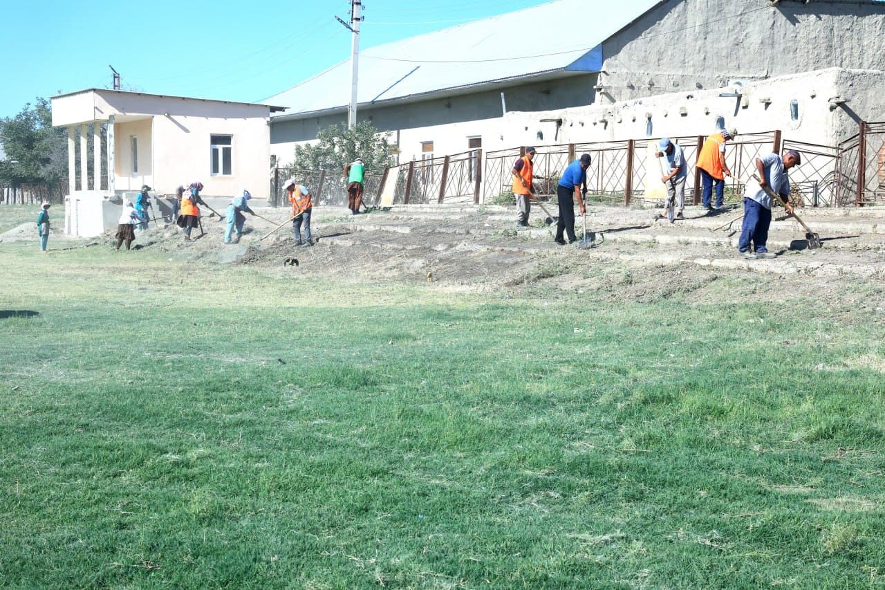 G‘IJDUVONDA ZAMONAVIY SPORT MAJMUASI BARPO ETILADI.