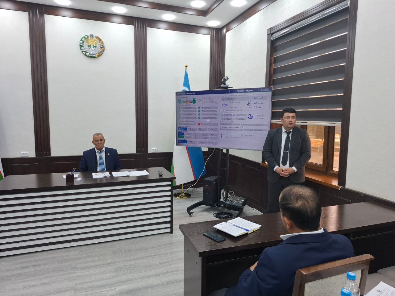 Xalq deputatlari Peshku tuman Kengashining 19- sessiyasi bo’lib o’tdi