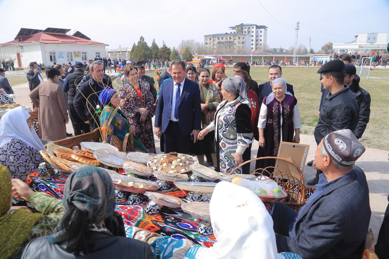 Peshku tumanida bugun “Navro‘z – yangilanish va ezgulik tantanasi” bayrami keng nishonlandi