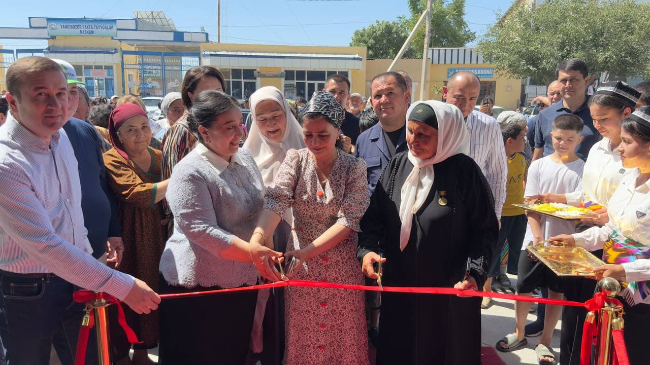 “Chig‘irchi mahallasida yangi tadbirkorlik markazi ish boshladi”