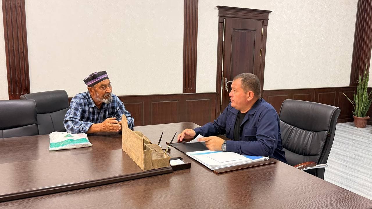 Peshku tuman hokimining navbatdagi shaxsiy qabuli o‘tkazildi