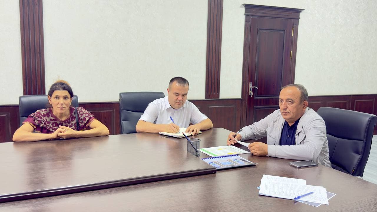 Peshku tuman hokimining navbatdagi shaxsiy qabuli.