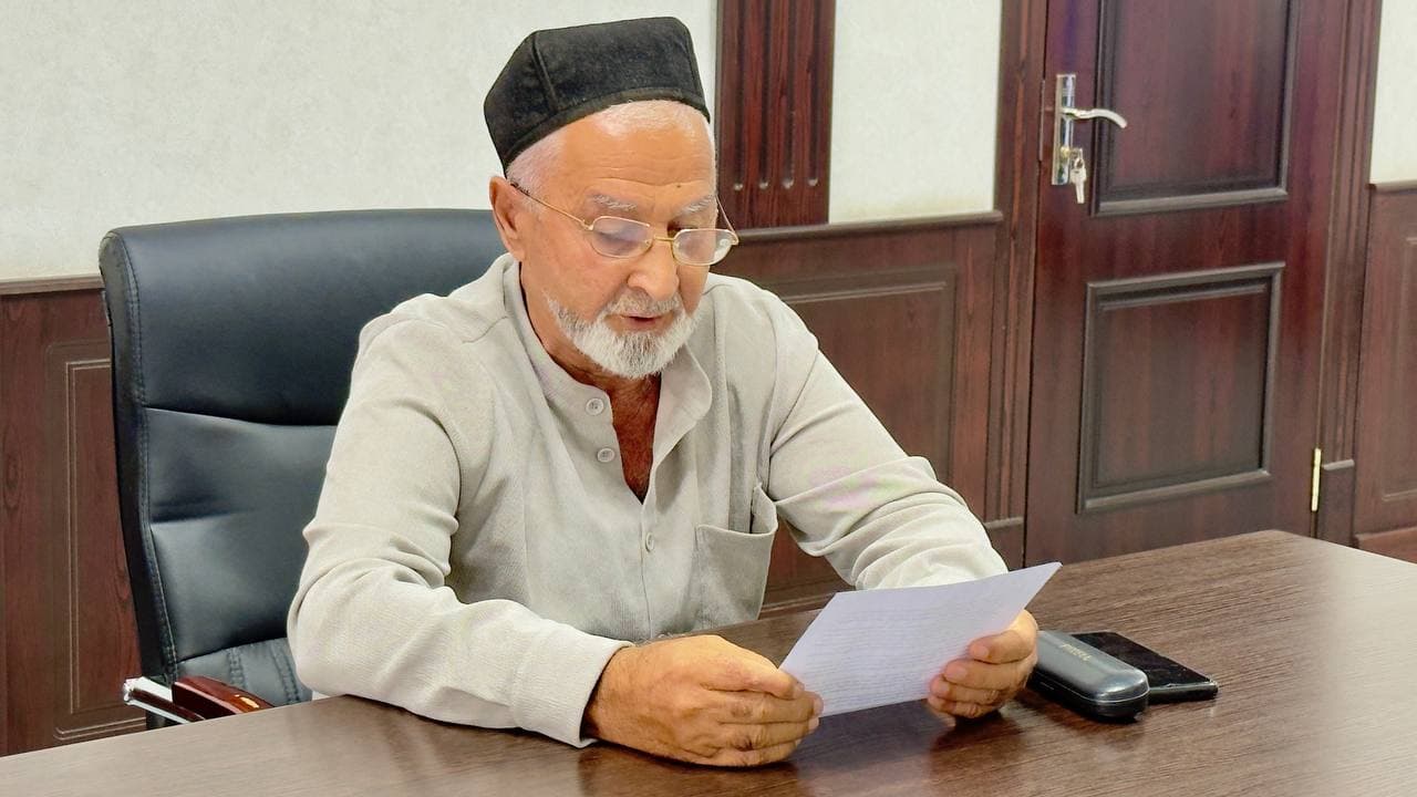 Peshku tuman hokimining navbatdagi shaxsiy qabuli.