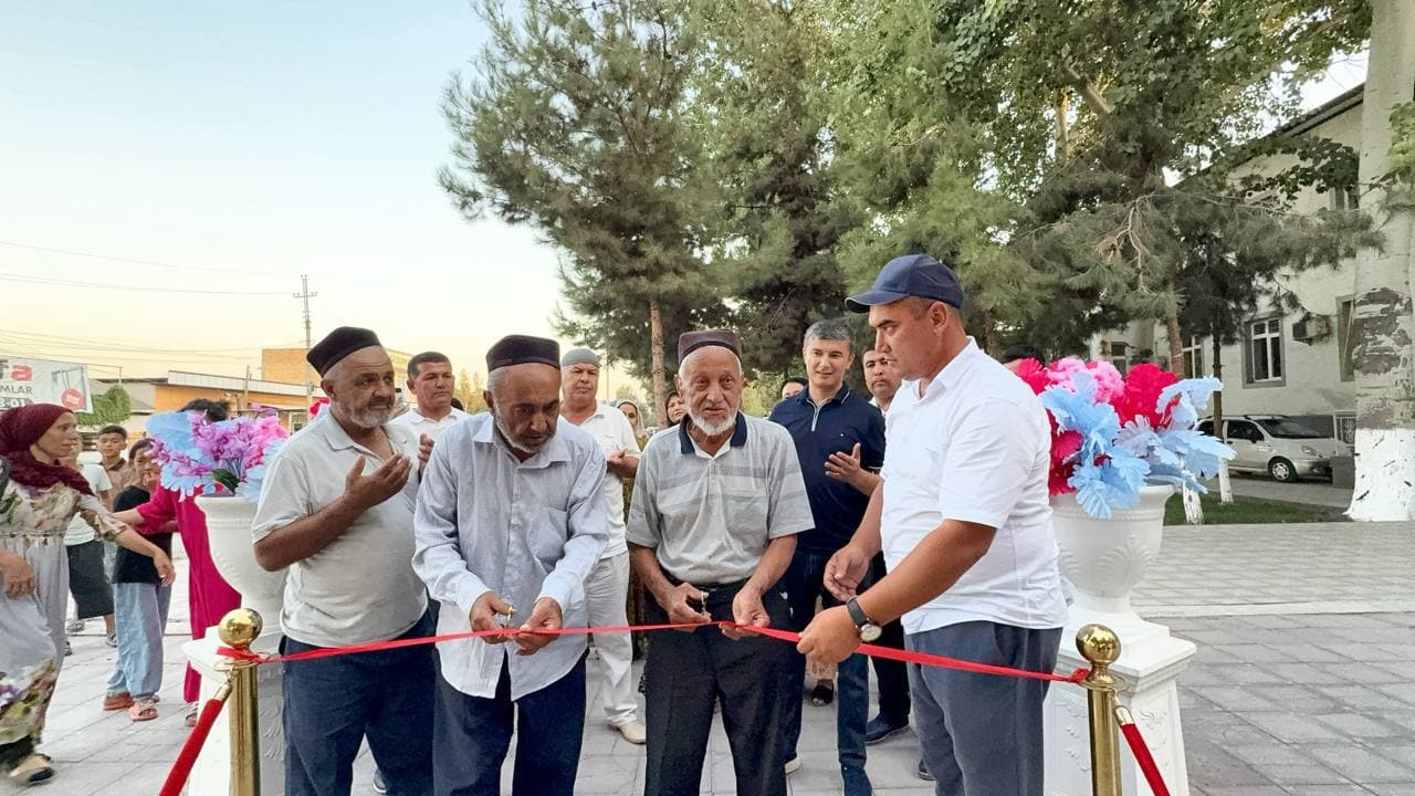 MUSTAQILLIK BAYRAMI ARAFASIDA YANGI SAVDO VA XIZMAT KO‘RSATISH MASKANI FOYDALANISHGA TOPSHIRILDI
