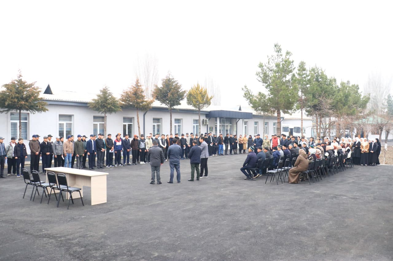 Harbiy xizmatga kuzatish marosimi o‘tkazildi